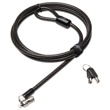 Kensington® Microsaver 2.0 Keyed Ultra Laptop Lock, 6ft Steel Cable, Black, Two Keys freeshipping - TVN Wholesale
